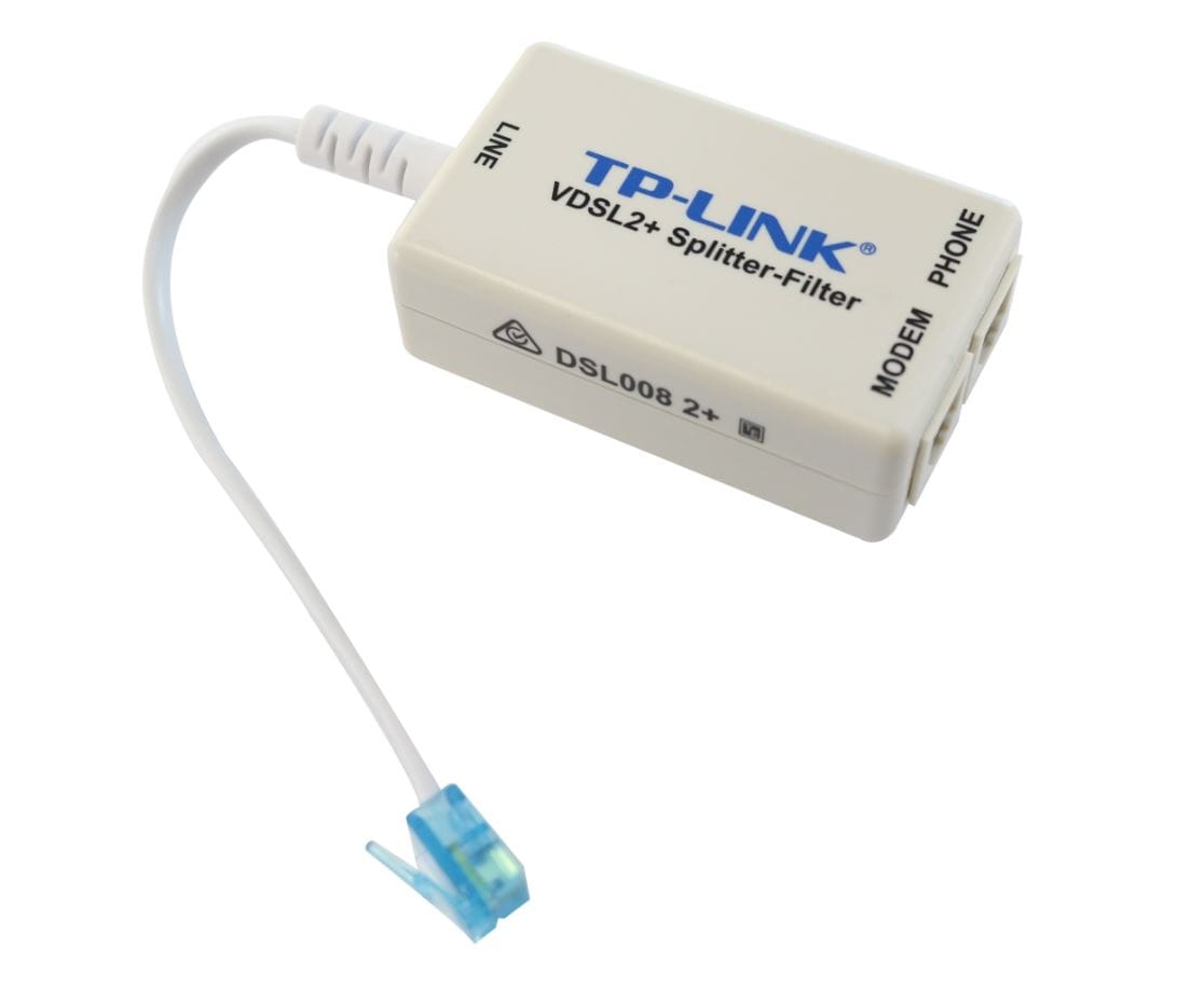 TP-Link DSL008 2+ VADSL2 Splitter-Filter