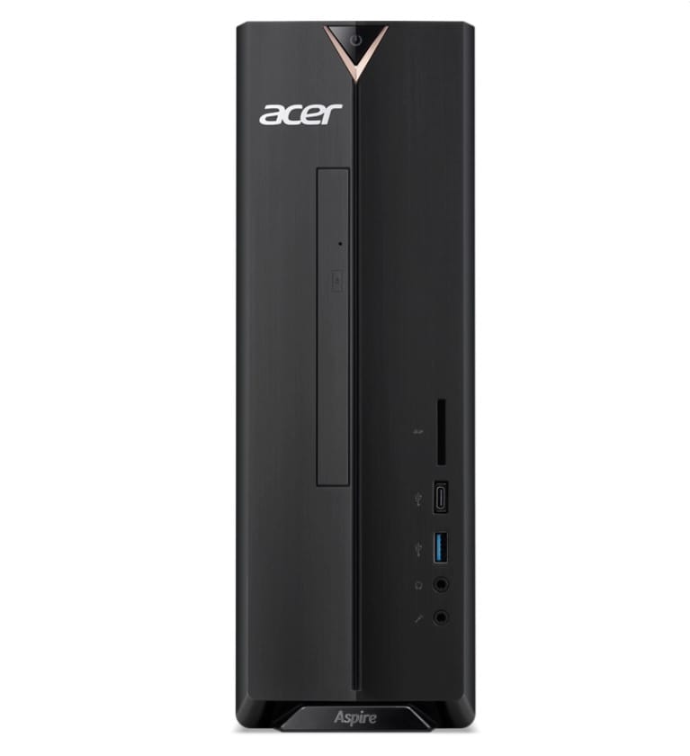 (Manufacturer Refurbished) Acer Aspire XC-830 PC, Celeron J4125, 8GB RAM, 512GB SSD, Windows 10 Home