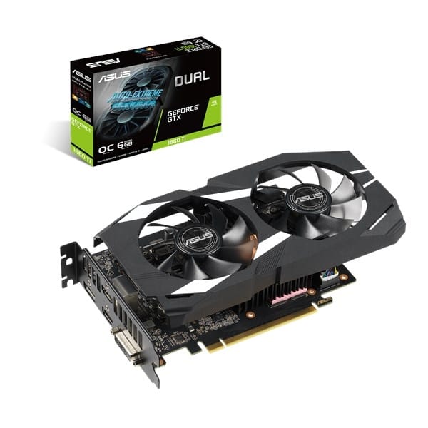 Asus Dual 1660 Ti Mhz Asus Phoenix GeForce GTX 1660 Ti OC 6GB