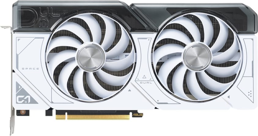 Asus NVIDIA GeForce DUAL-RTX4070-O12G-WHITE 12GB GDDR6X White OC Edition