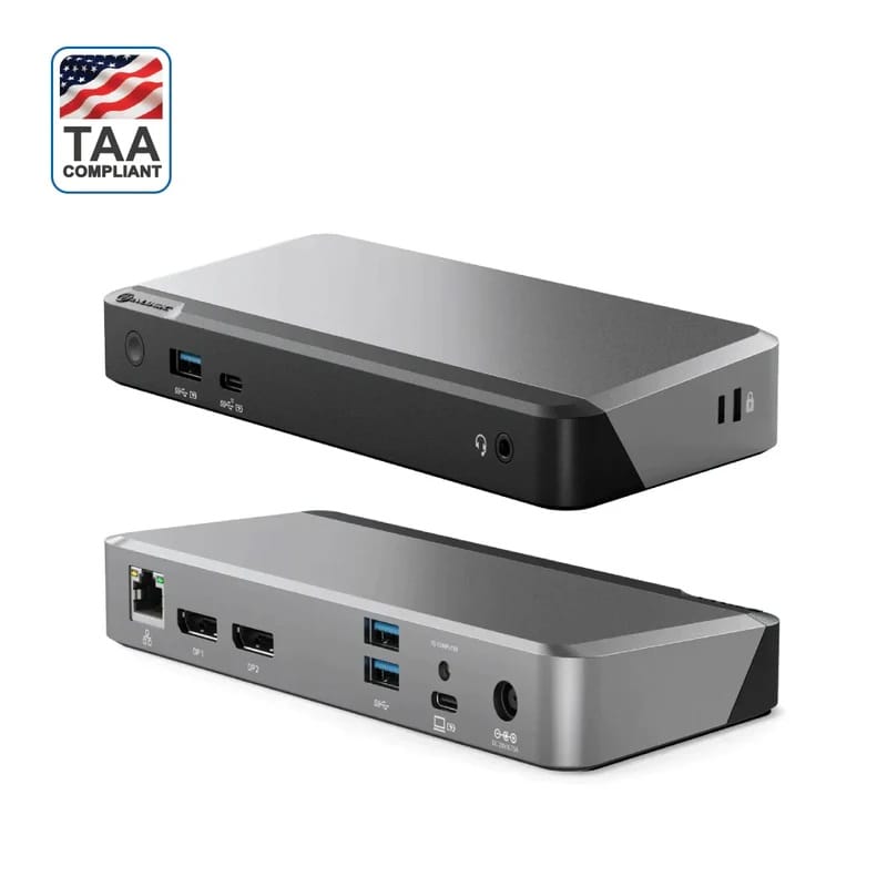 (Ex-Demo) Alogic MX2 USB-C Dual 4K Docking Station With 100W Power Delivery