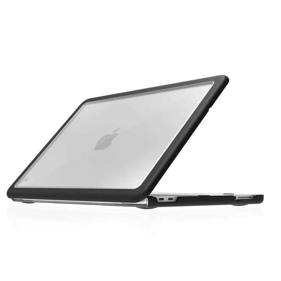 STM DUX Ultra MacBook Neo COM Fitted Case - Clear/Black
