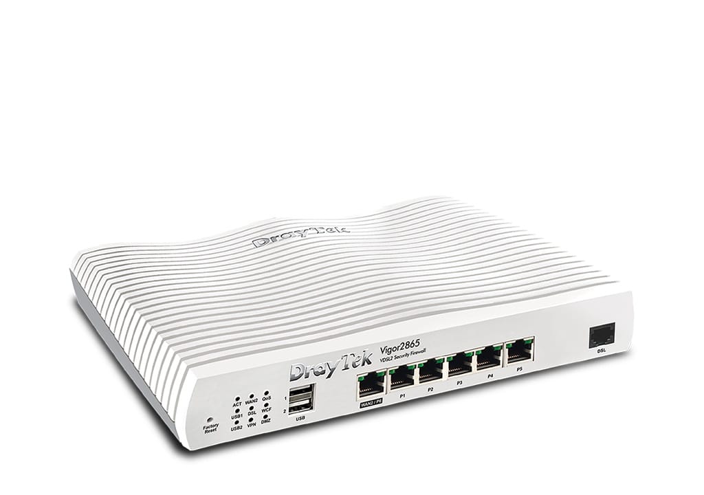 Draytek Vigor2865 Multi-WAN VDSL2 35b/ADSL2+ Router