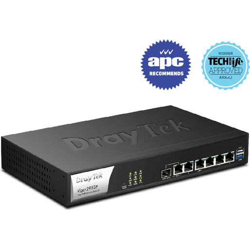 DrayTek Vigor 2952P Dual-WAN Firewall QoS IPv6 Broadband Router With ...
