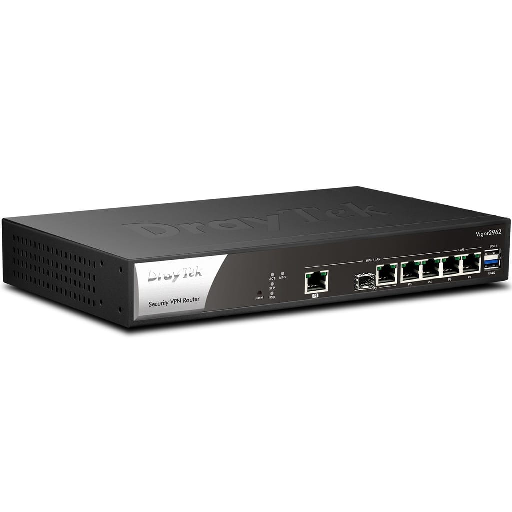 Draytek High Performance Dual-WAN Router/VPN Gateway