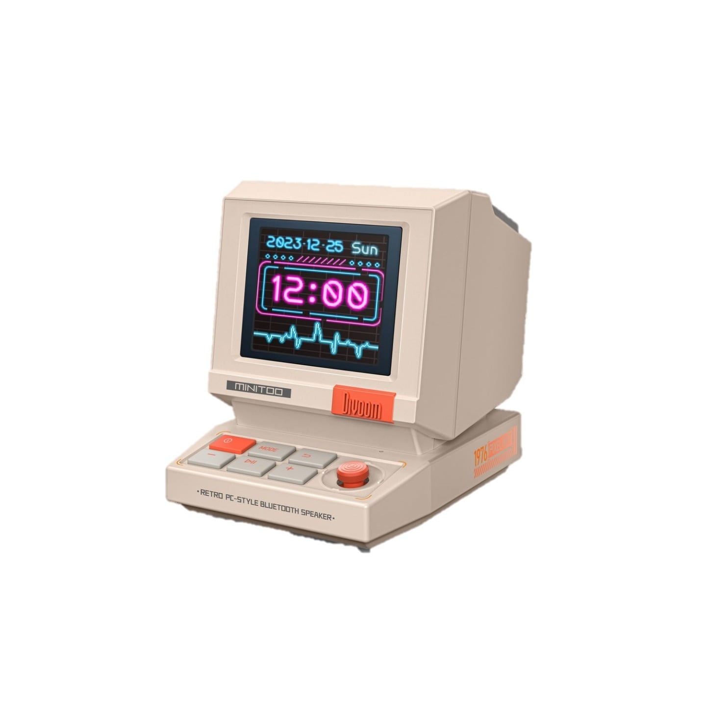 Divoom MiniToo Retro Pixel DIY LED Display Bluetooth Speaker