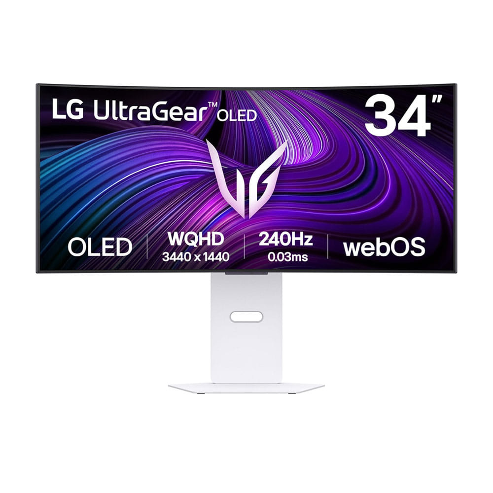 LG 34GX90SA 34" OLED WQHD 0.03ms 240Hz Curved Smart Gaming Monitor