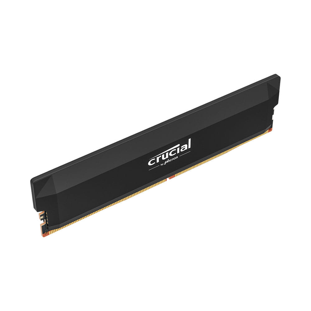 Crucial Pro 32GB (16GBx2) DDR5-6400 UDIMM Memory - Black