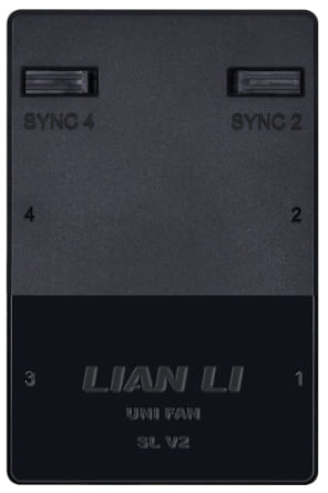 Lian Li UNI HUB SLV2 L-Connect 3 Controller Silver