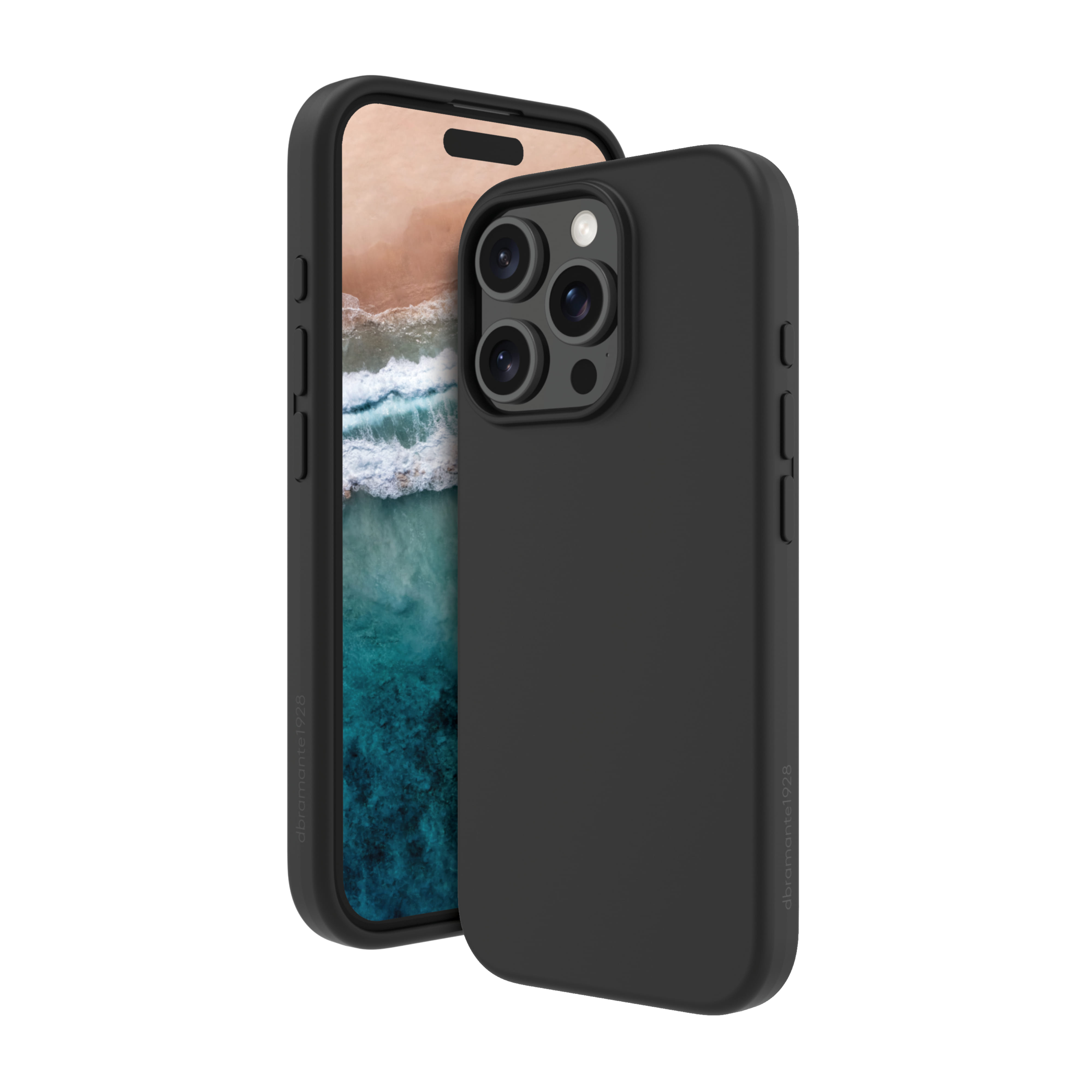Dbramante Monaco Silicone iPhone 16 Pro Max BLK