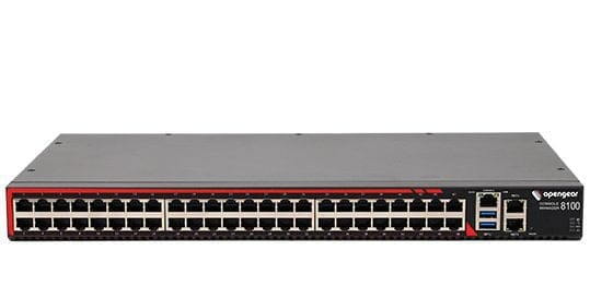 Opengear 48 Selectable serial Ports 2X 10GBE SFP