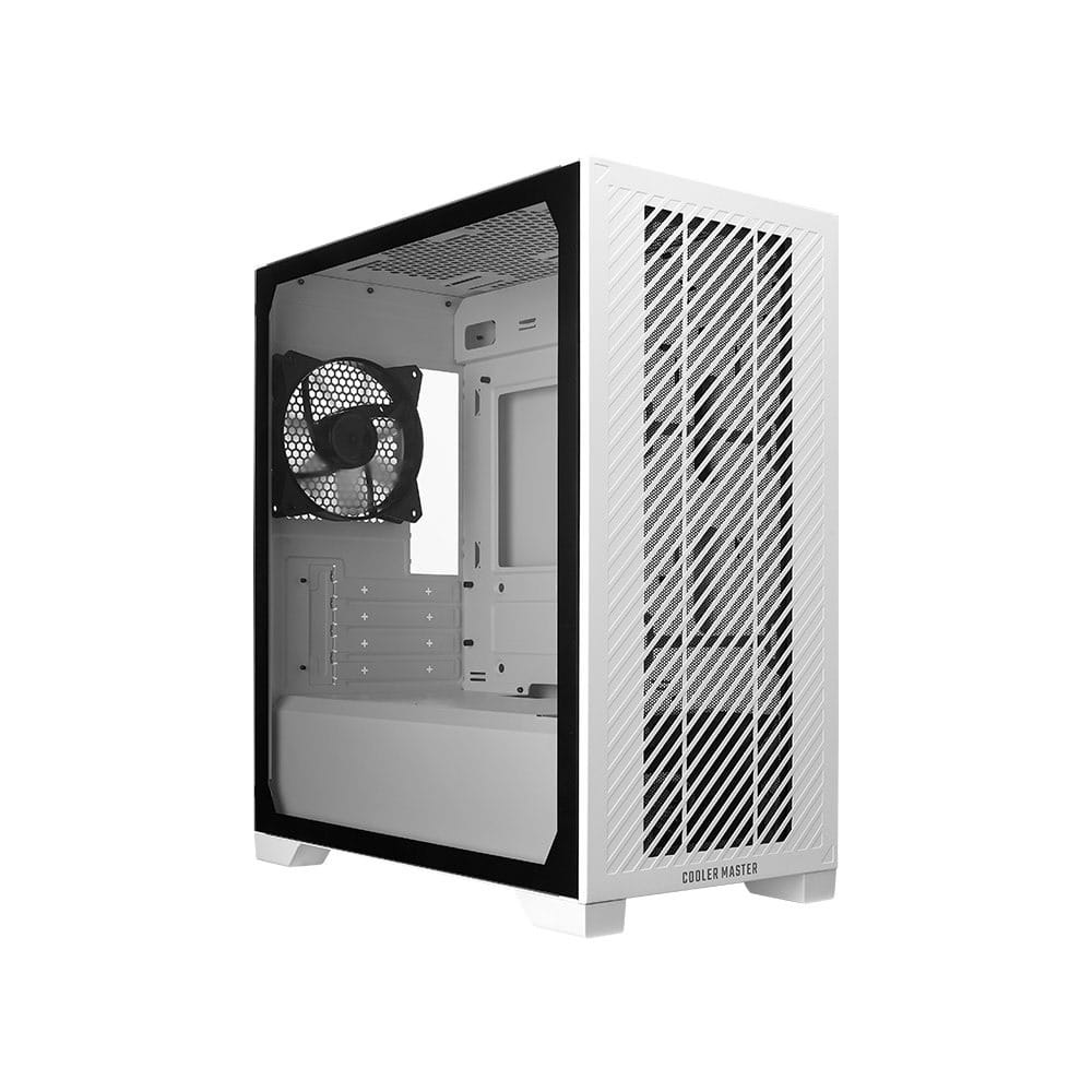 Cooler Master Elite 301 White Lite TG mATX Case