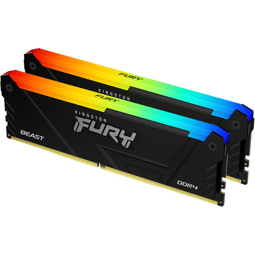 Kingston Fury RGB 32GB (2x16) DDR4-3600 Memory - Main Image