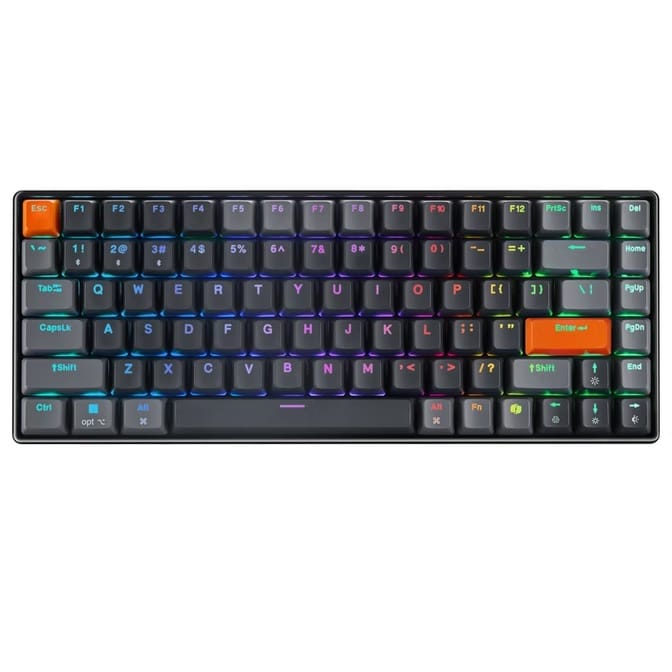 Adesso EasyTouch 1000 Wireless RGB Mini Mechanical Keyboard Red Switch