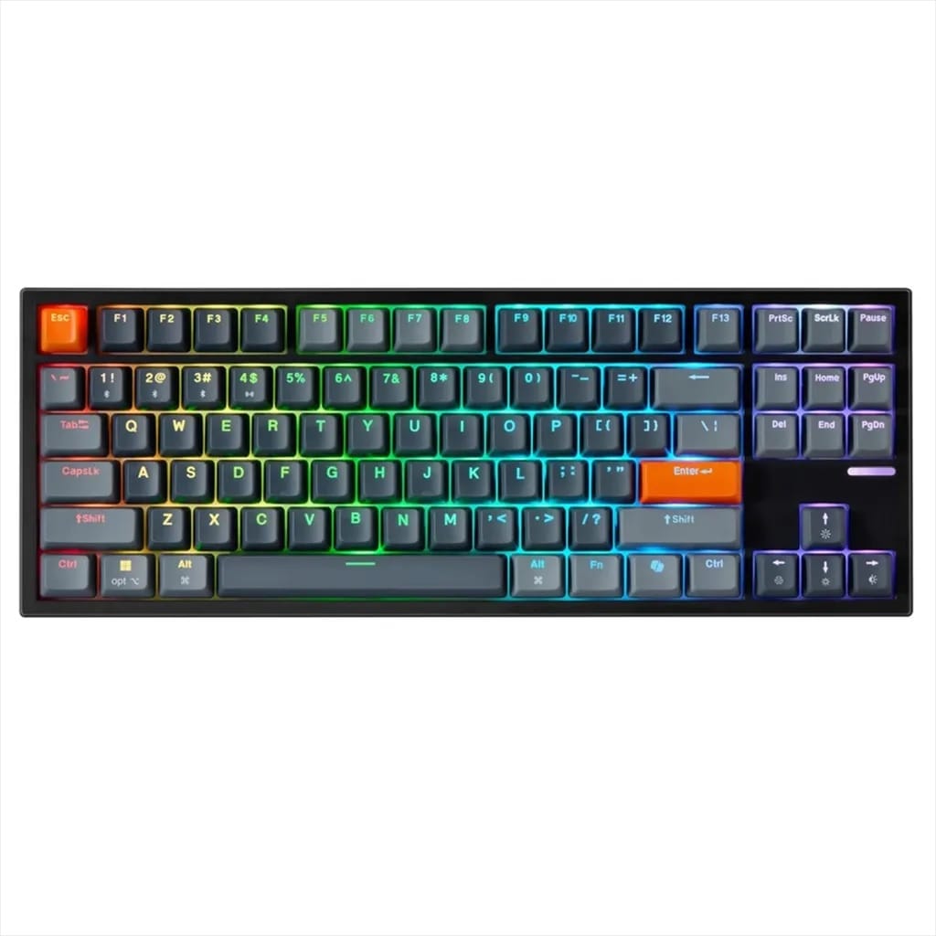 Adesso EasyTouch 1100 Wireless RGB TKL Mechanical Keyboard Red Switch