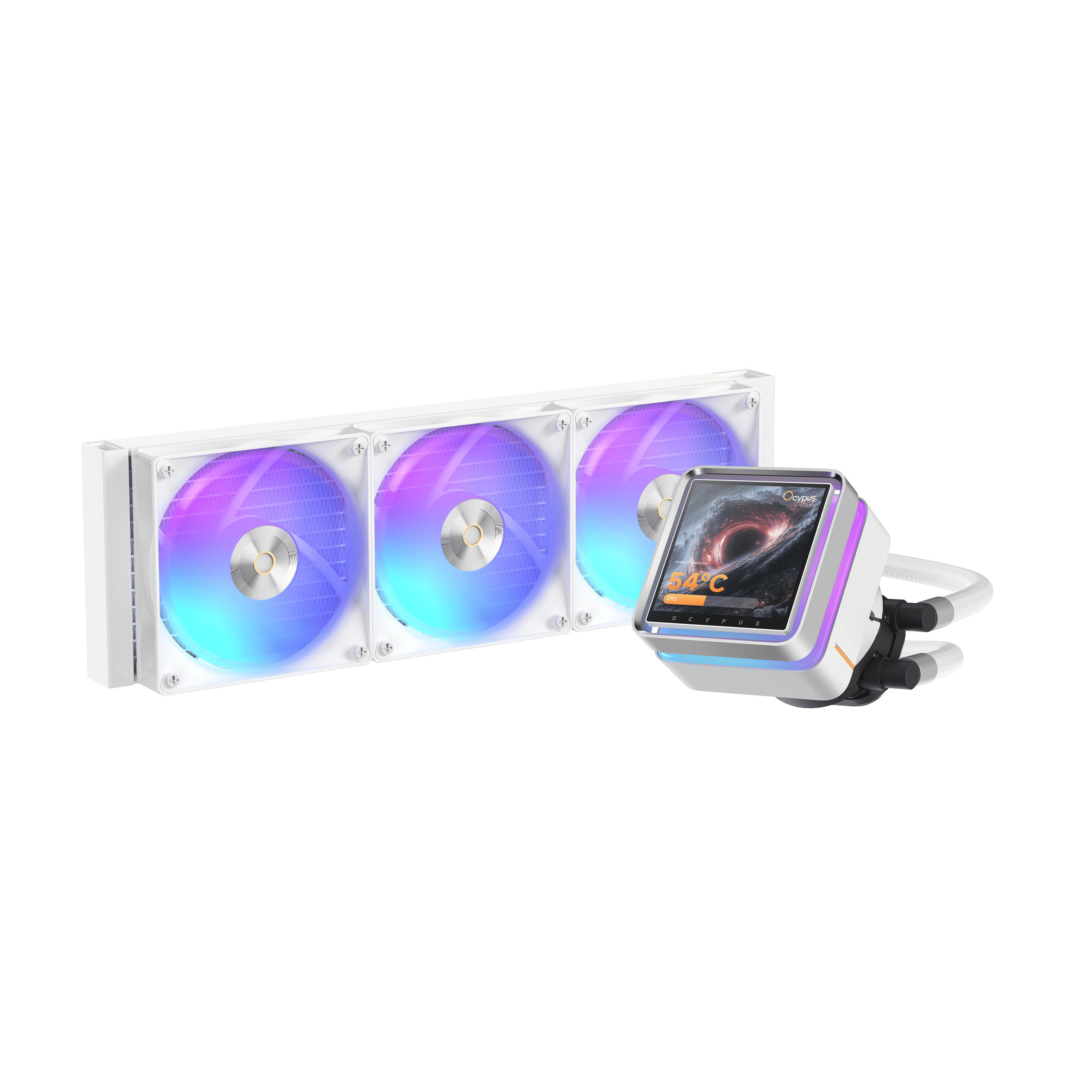 Ocypus Sigma L36 EX ARGB All-In-One CPU Cooler - White