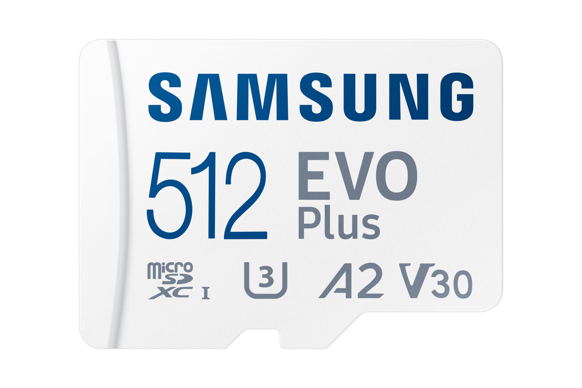 Samsung 512GB Micro SDXC EVO Plus Gen2 Memory Card