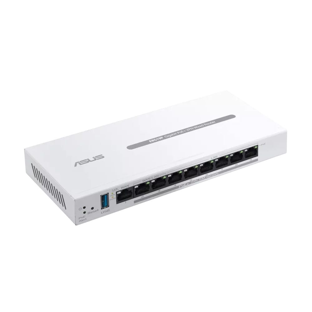 Asus ExpertWiFi EBG19P Gigabit PoE+ VPN Wired Router