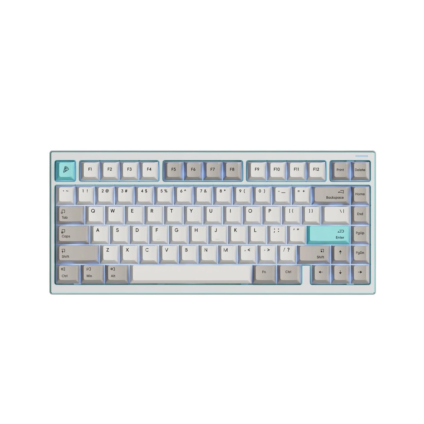 ATK EDGE 75 Wired Magnetic HE Keyboard TTC RGB Magneto Switch - White 