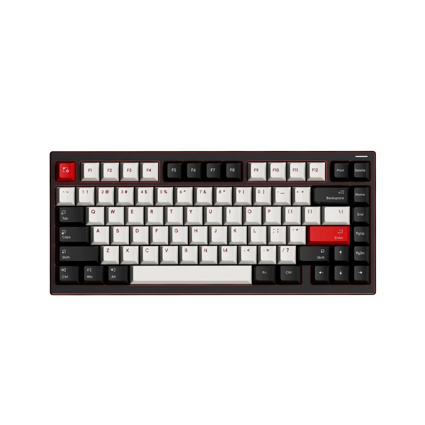 ATK EDGE 75 Wired Magnetic HE Keyboard TTC RGB Magneto Switch - Black