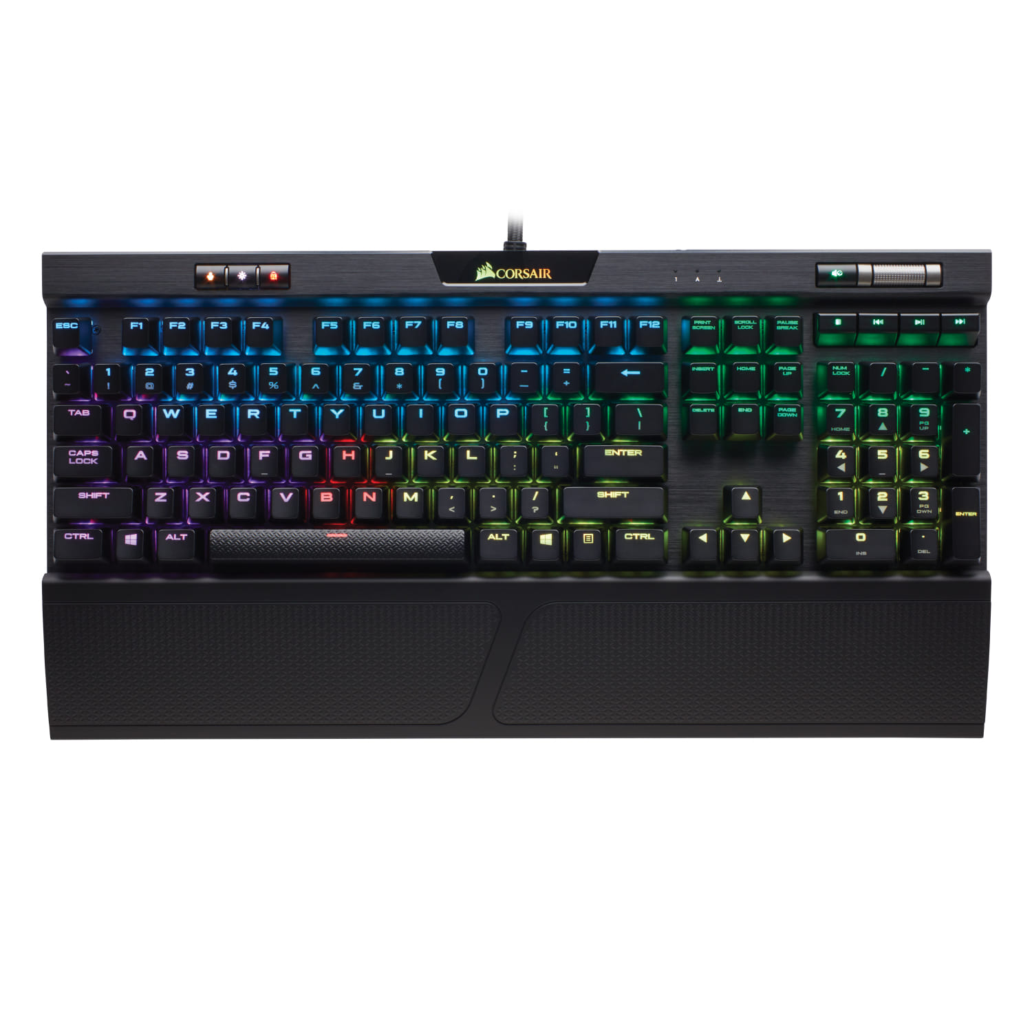 Corsair K70 RGB MK.2 Mechanical Gaming Keyboard - Cherry MX Brown