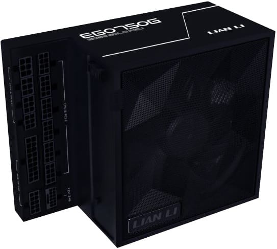 Lian Li Edge 750W Gold Fully Modular Power Supply Unit Black