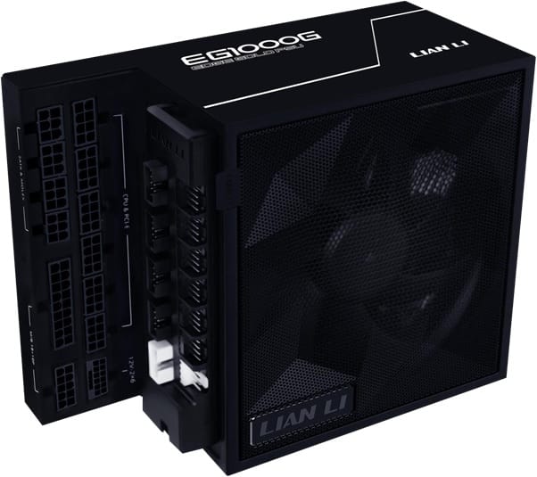 Lian Li Edge 1000W Gold Fully Modular Power Supply Unit Black