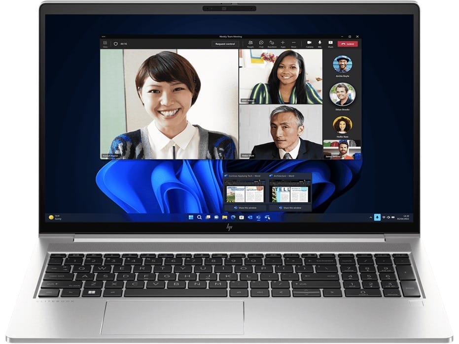 HP EliteBook 650 G10 15.6" FHD Laptop, i5-1335U, 16GB RAM, 256GB SSD, Windows 11 Pro
