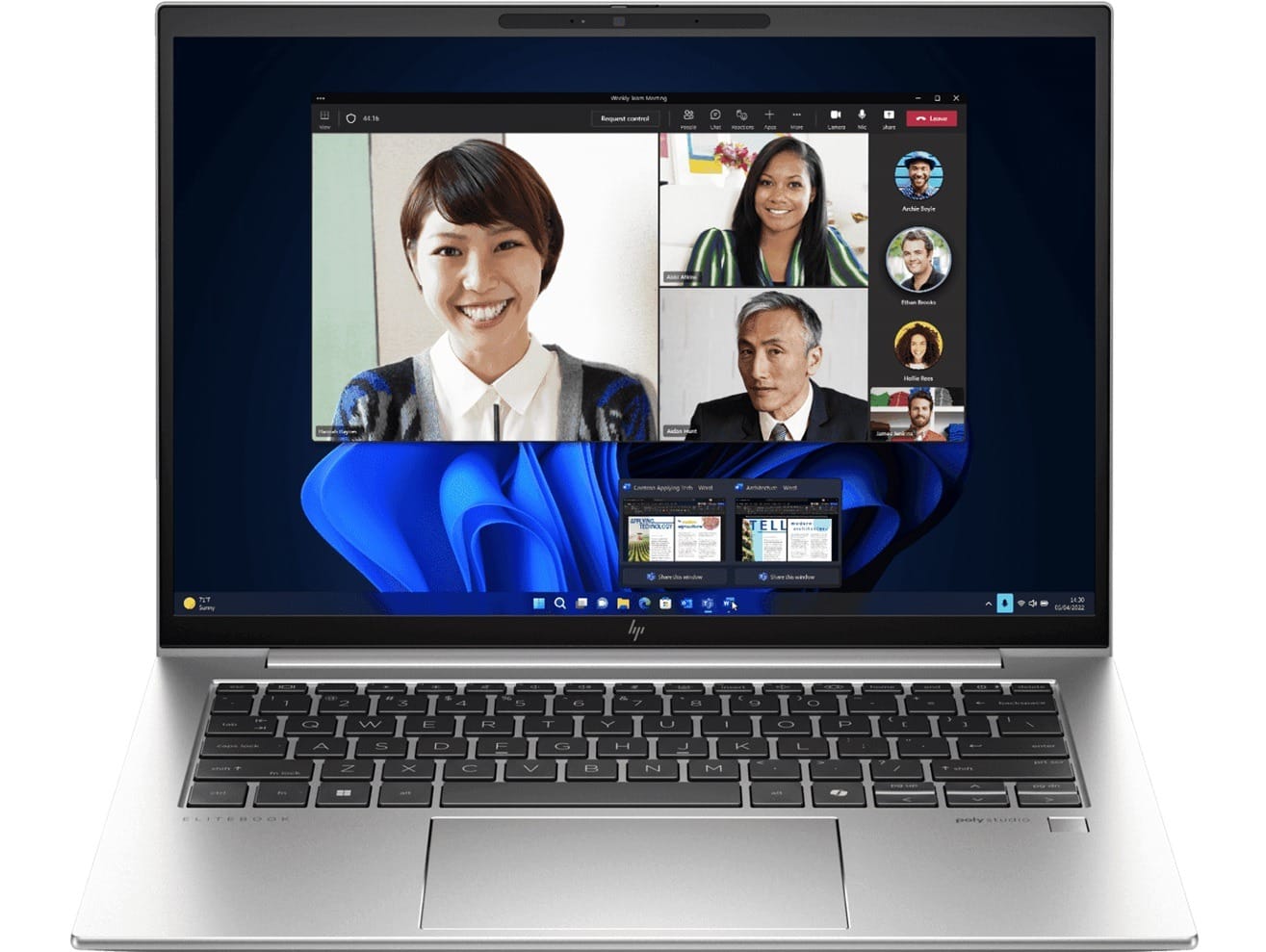 HP EliteBook 840 G11 14" WUXGA Touchscreen Laptop, AG IR Ultra 5, 16GB RAM, 512GB SSD, Windows 11 Pro
