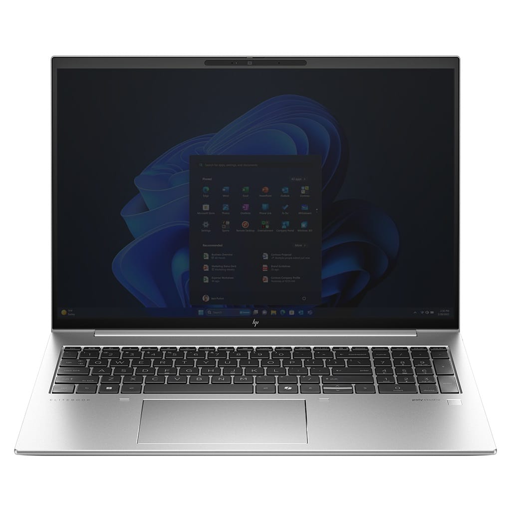 HP EliteBook 865 G11 16" WUXGA Laptop, Ryzen 7-8840U, 16GB RAM, 256GB SSD, Windows 11 Pro, With DIB