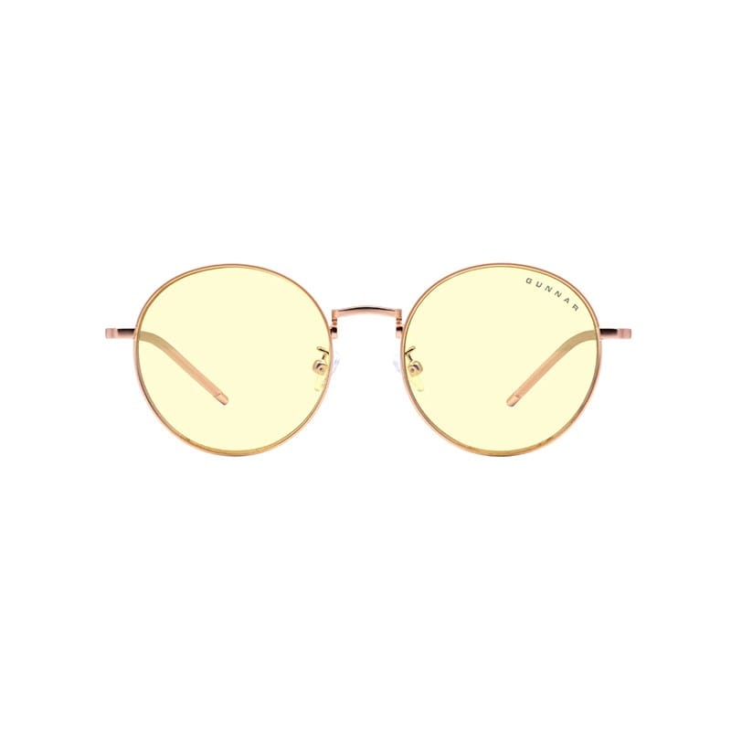 Gunnar Ellipse Digital Eyewear - Amber Rose Gold
