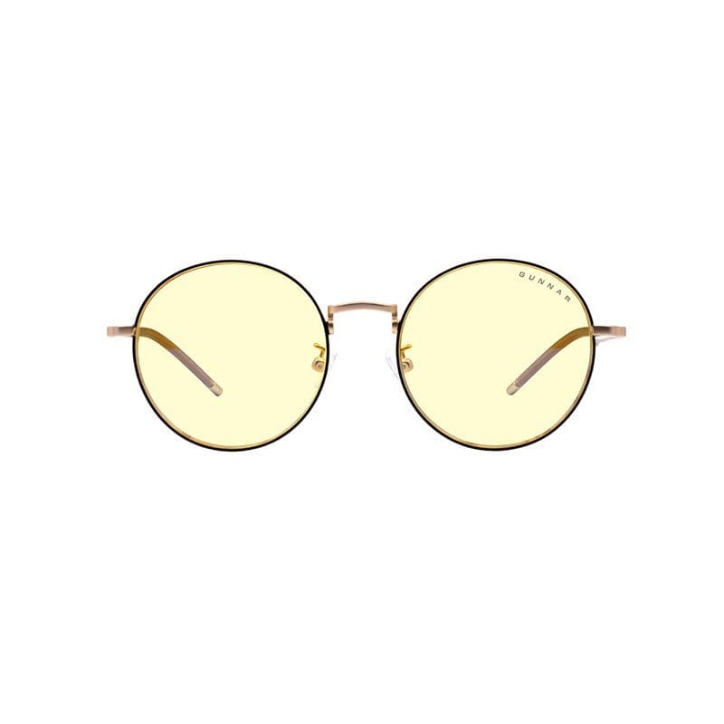 Gunnar Ellipse Digital Eyewear - Amber Black/Gold
