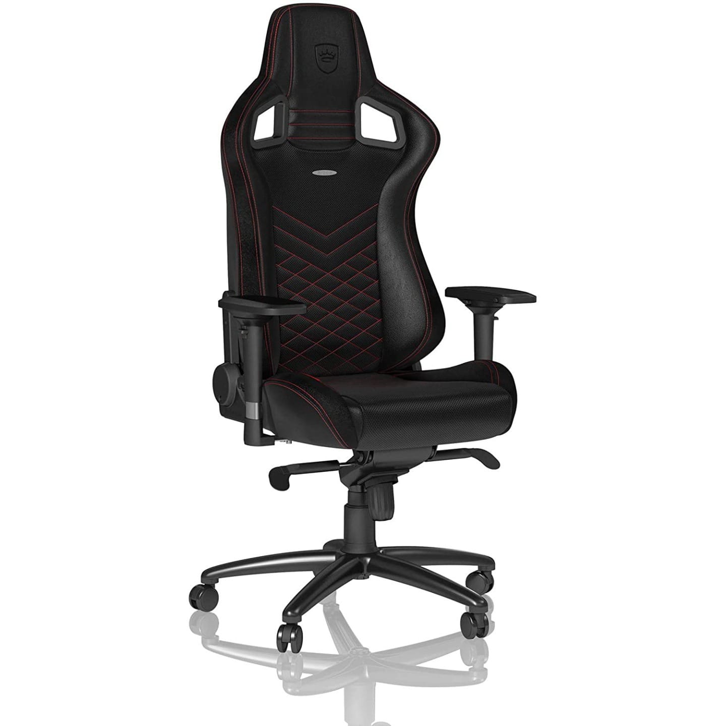 Noblechairs EPIC PU Leather Gaming Chair Black /Red