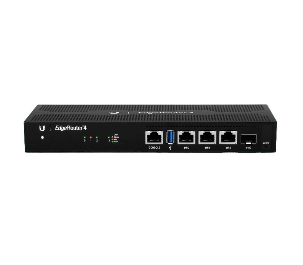 Ubiquiti EdgeRouter 4-Port Gigabit Router with 1 SFP Port (ER-4)