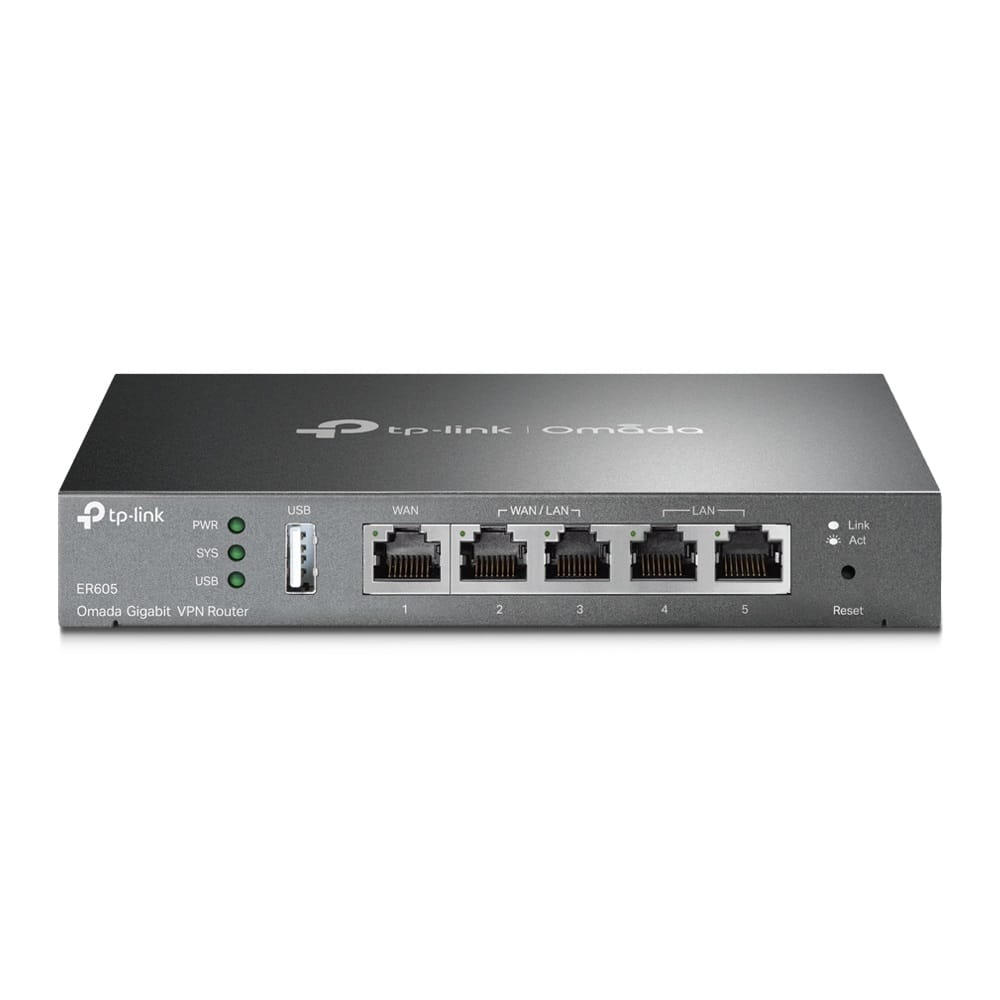 TP-Link ER605 Omada Gigabit Multi-WAN VPN Router