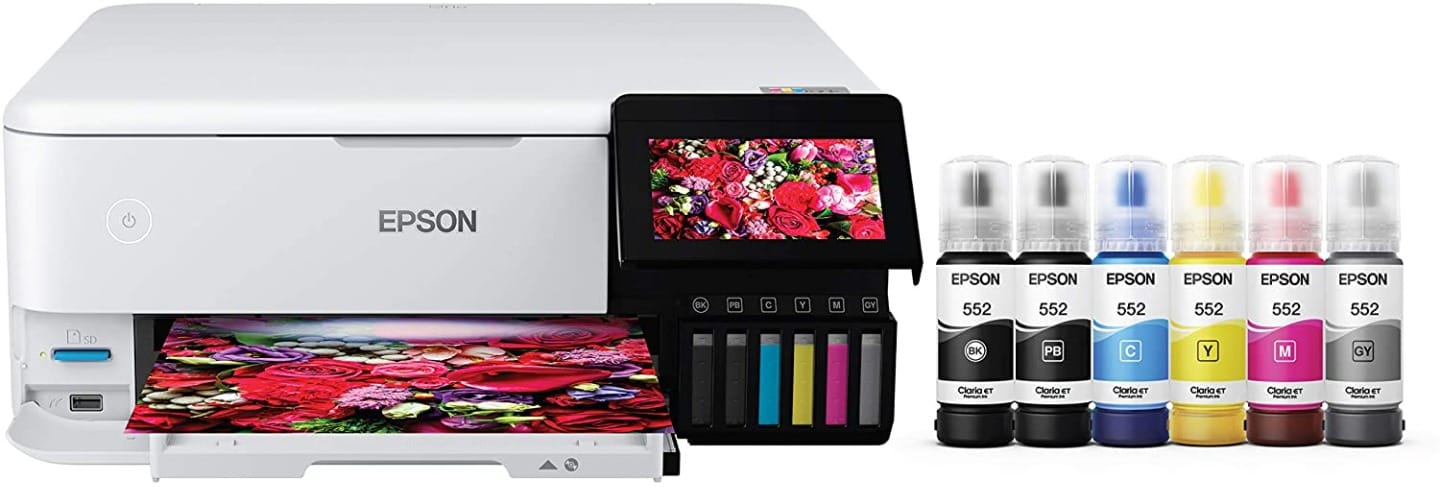 Epson ET-8500 Inkjet EcoTank 6 Colour Multifunction Printer