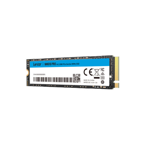 Lexar NM610 1TB M.2 2280 PCIe Gen3x4 NVMe SSD
