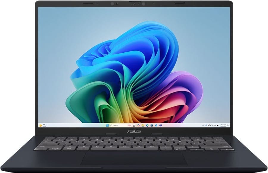 (Refurbished) Asus Vivobook 14 Copilot+ PC 14.0" WUXGA Laptop, Snapdragon X X1 26 100, 16GB RAM, 512GB SSD, Windows 11 Home