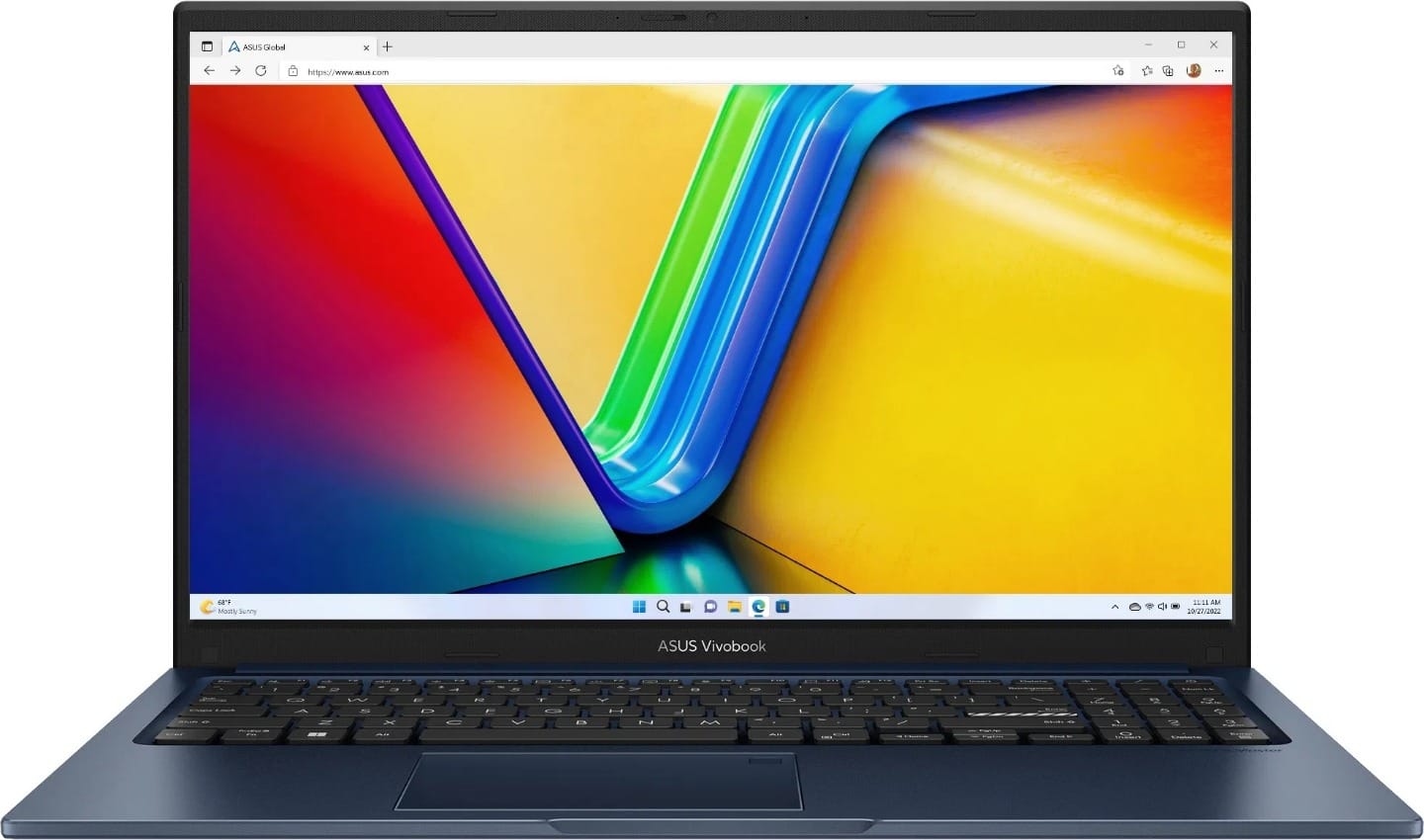 (Refurbished) Asus Vivobook 15 F1504 15.6" FHD IPS Laptop, i5-1334U, 16GB RAM, 512GB SSD, Windows 11 Home - Quiet Blue