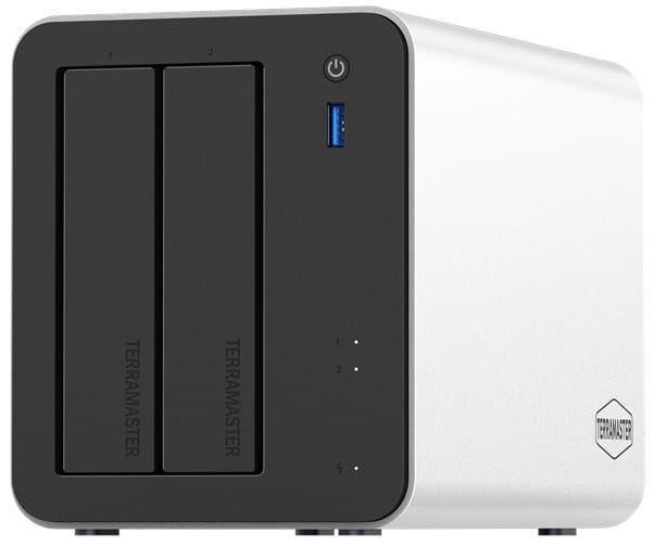 TerraMaster F2-425 Plus 2-Bay NAS Intel N150 Quad Core 8GB DDR5, 5GbE X2, USB 3.2 X3