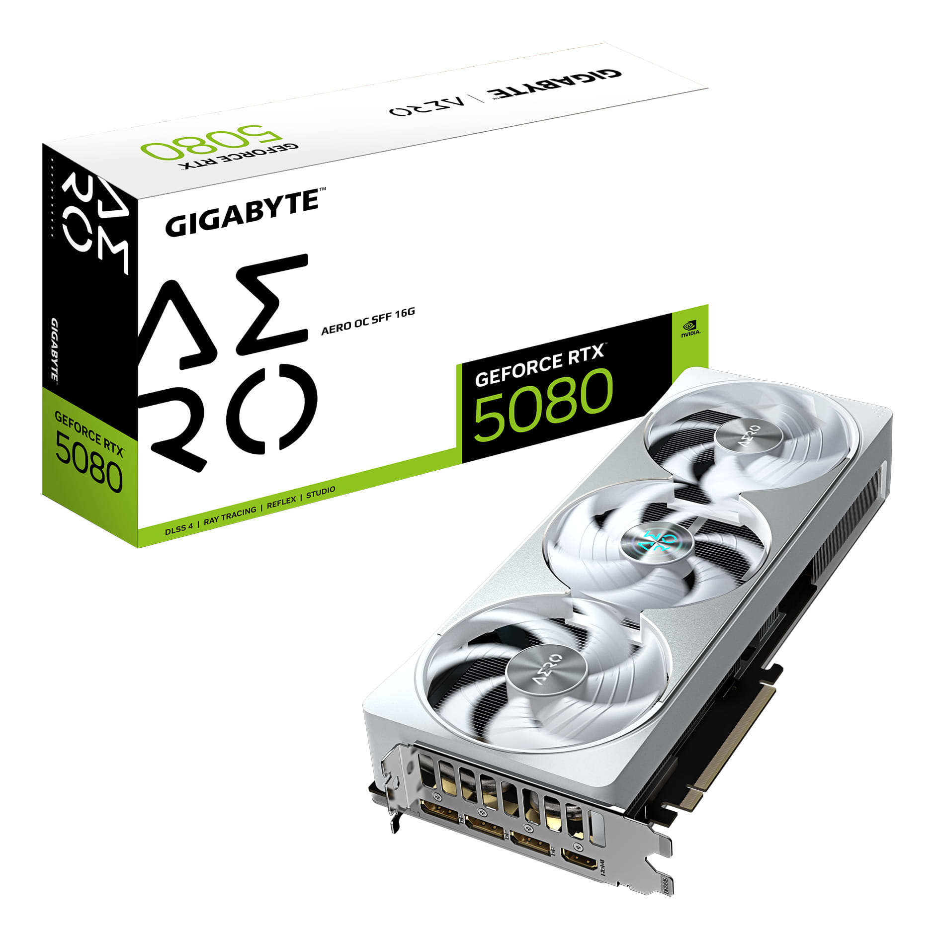 Gigabyte GeForce RTX 5080 16GB AERO OC Edition SFF Graphics Card