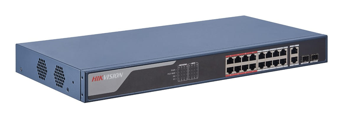 HikVision 3E1318P-EI 16 Port Managed PoE Switch