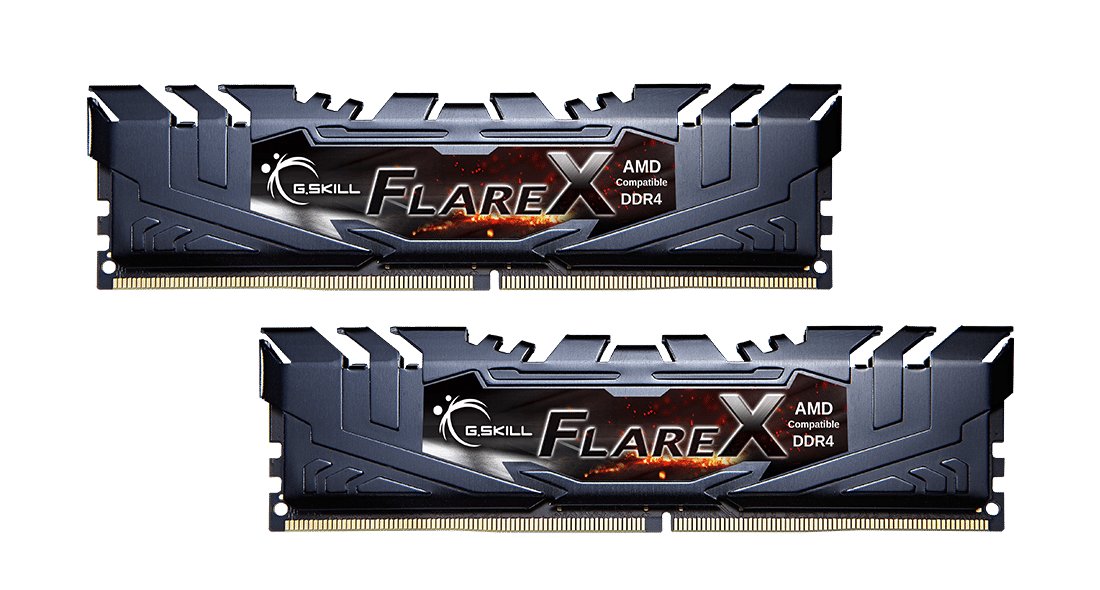 G.Skill Flare X 32GB (2x16GB) DDR4-2133MHz DIMM CL15 Memory - Black