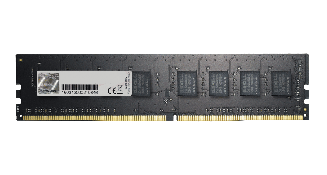 G.Skill Value 4GB (1x4GB) DDR4-2133MHz DIMM CL15 Memory