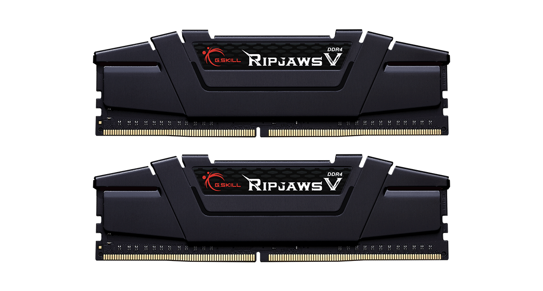 G.Skill RipjawsV 16GB(8GBx2)DDR4 3200MHz 1.35V NON-ECC Memory