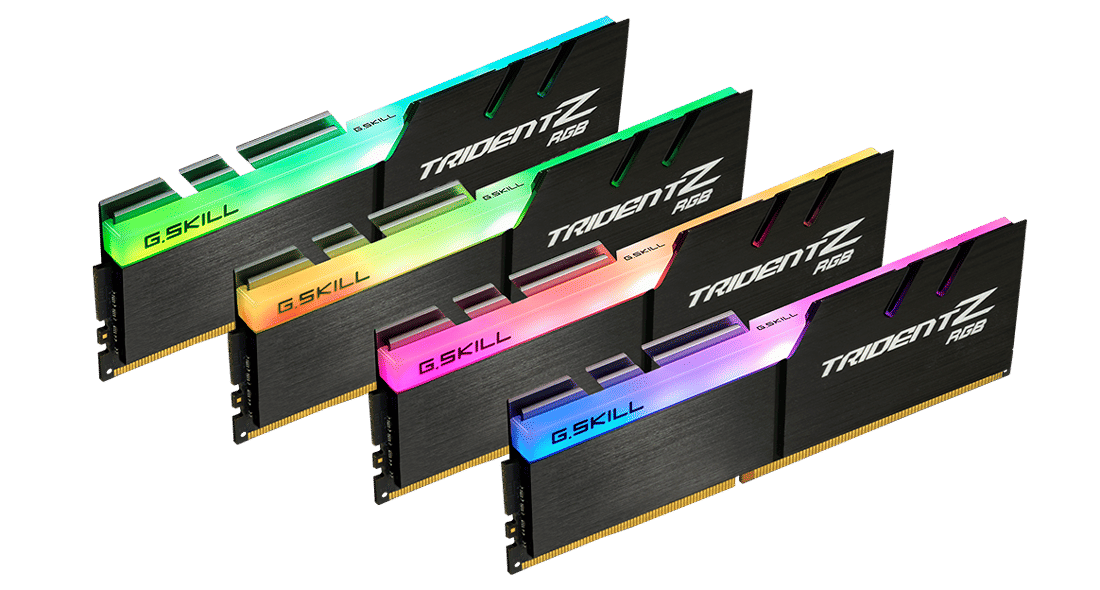 Trident Z RGB 64GB(4x16GB) DDR4-3600 CL16 Memory