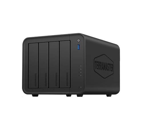 TerraMaster 4 Bay NAS Intel Cel N5095 QC 4GB DDR4