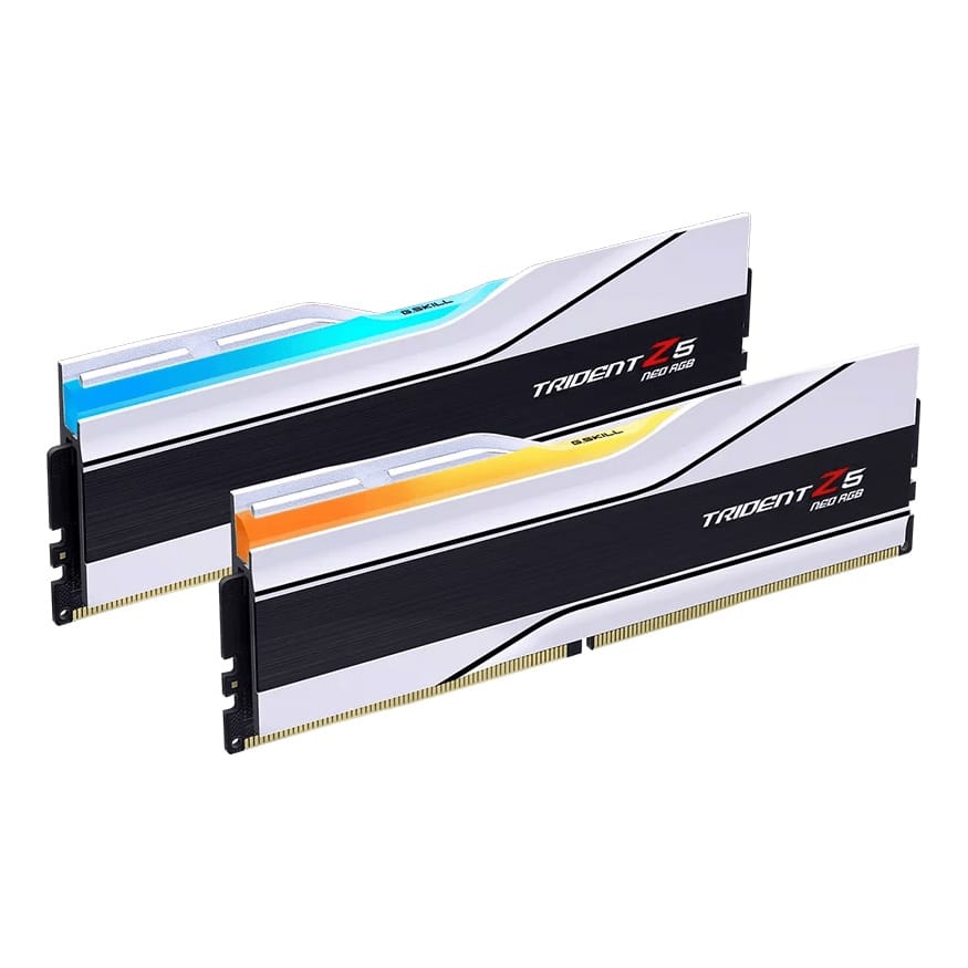 G.Skill TZ5 Neo RGB 32GB (2x16GB) DDR5-6000 UDIMM Memory - White