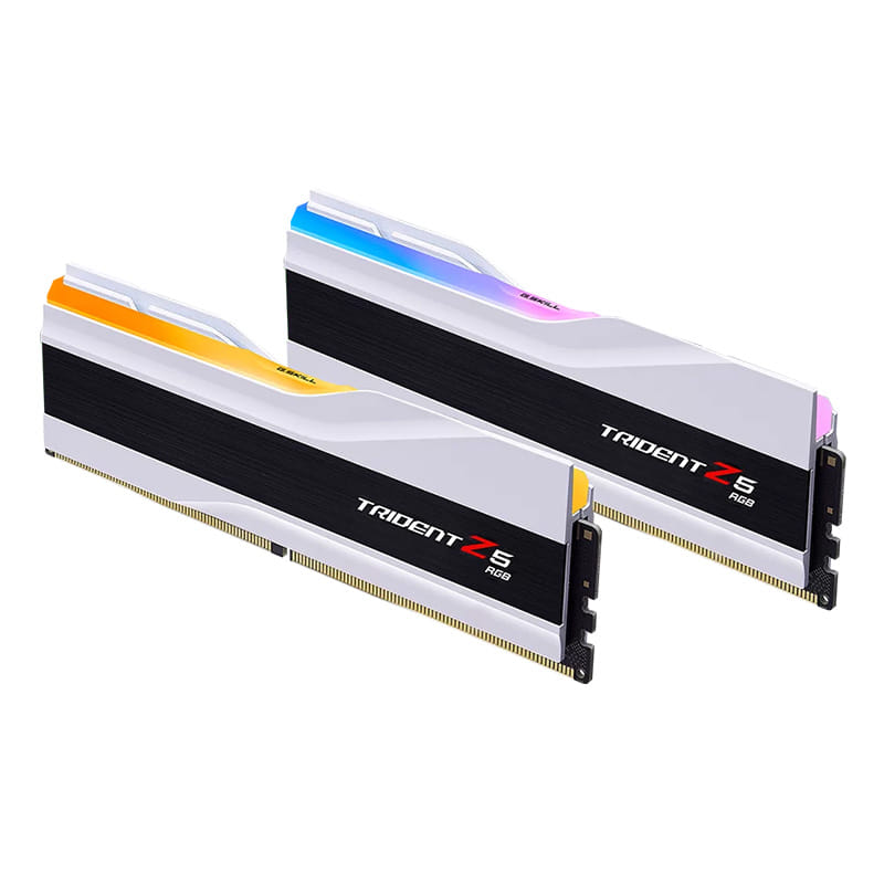 G.Skill Trident Z5 RGB 32GB (2X16) DDR5-6000 CL36 Memory - White