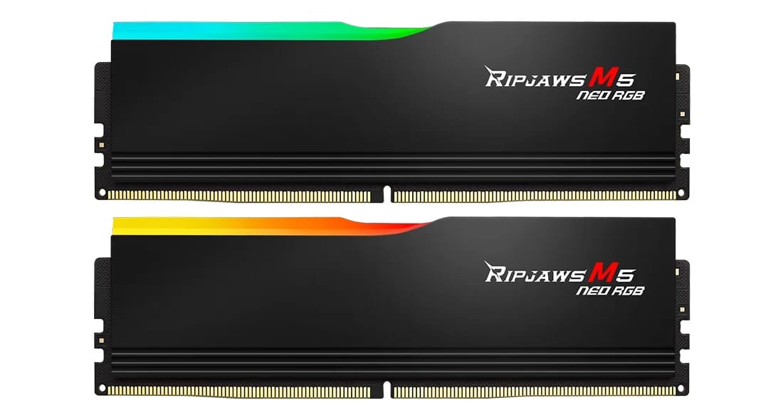    G.Skill Ripjaws M5 Neo RGB 32GB (2X16GB) DDR5-600 Black